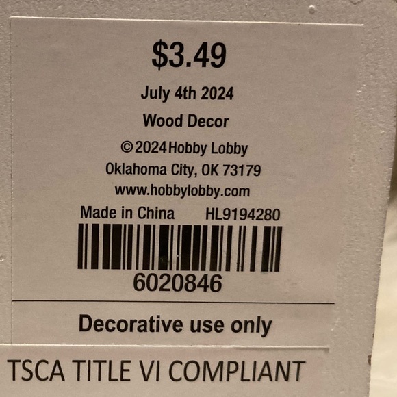 Set of 7 July 4Th Patriotic Decor - Picture 9 of 16